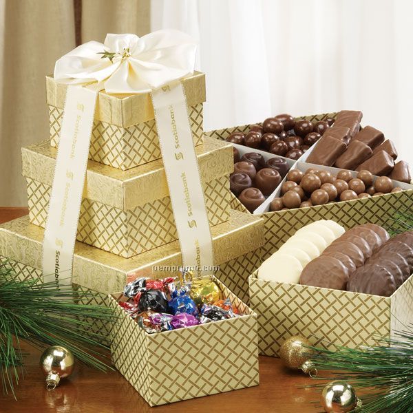 Chocolate Lovers Gift Tower