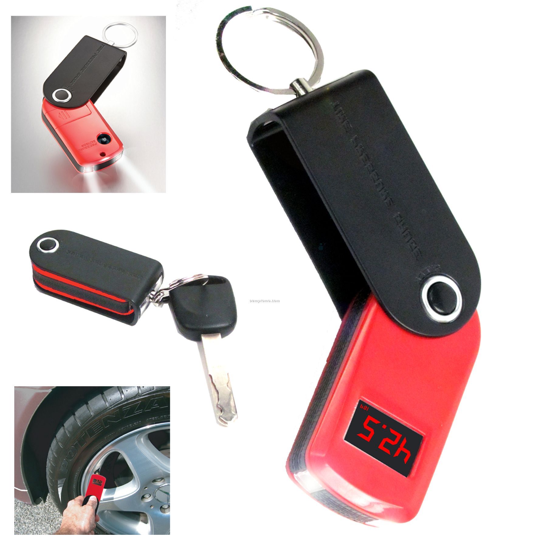 Keychain Tire Gauge