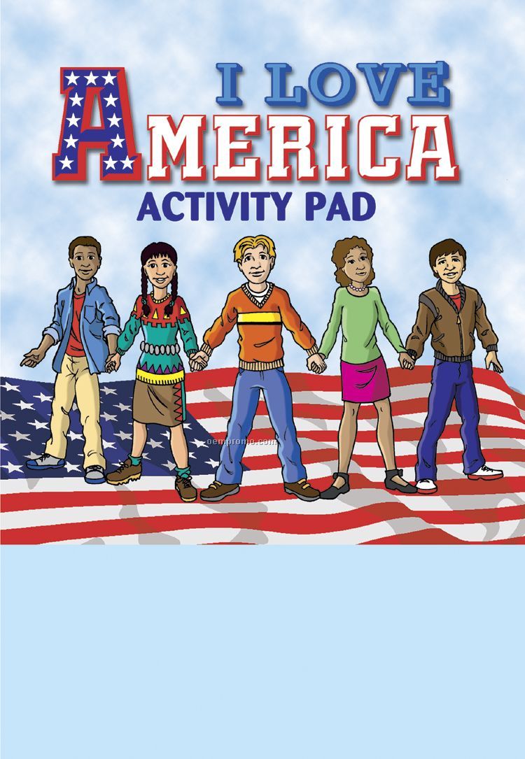 I Love America Activity Pad Fun Pack