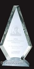 Optical Crystal Royal Diamond W/ Aluminum Base Award