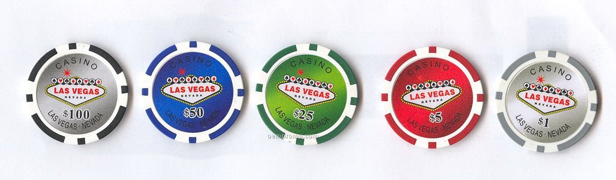 Plastic Poker Chip With Steel Core