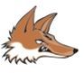 Stock Fox Mascot Chenille Patch