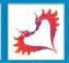 Stock Temporary Tattoo - Dragon Heart Tribal Symbol (1.5"X1.5")