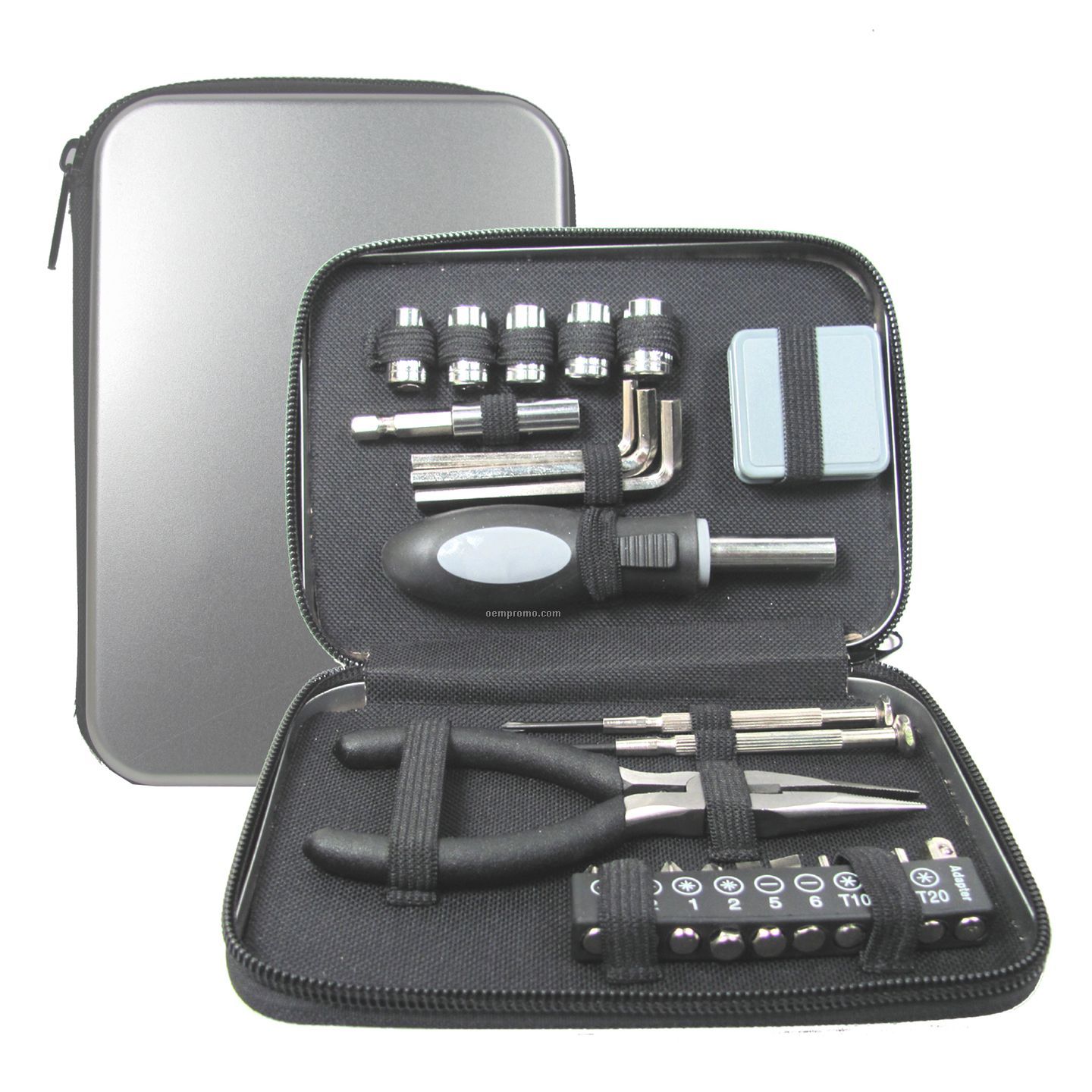 24 PC Full Zippered Tool Kit