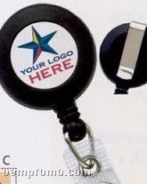 Badge Reel W/ Clip And Strap