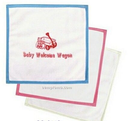 Double Sided Terry Cotton Baby Washcloth