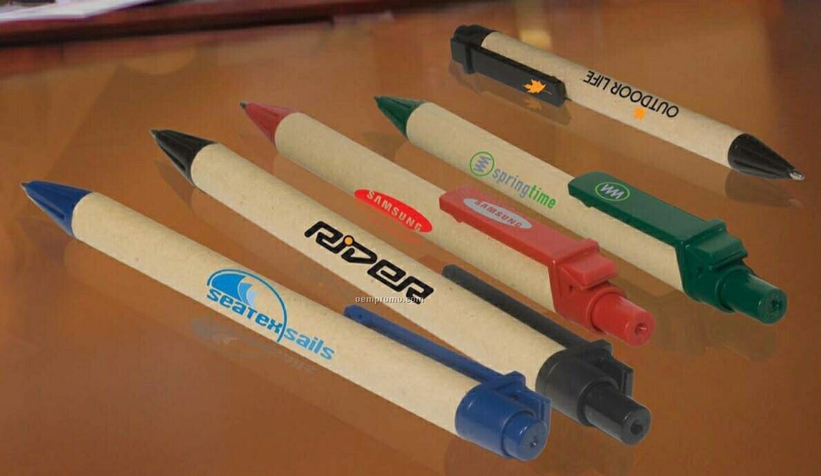 Eco-green Paper Barrel Pen