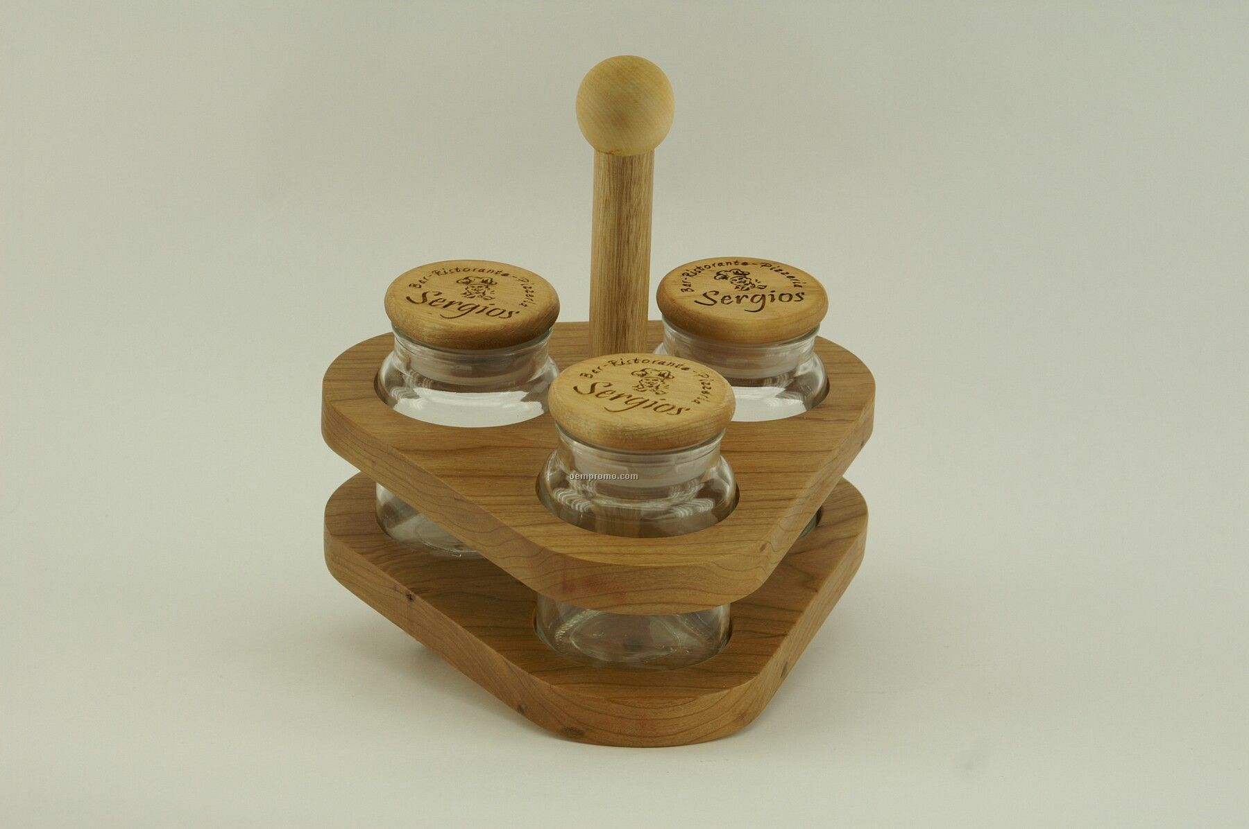 Apothecary Jar And Holder Set