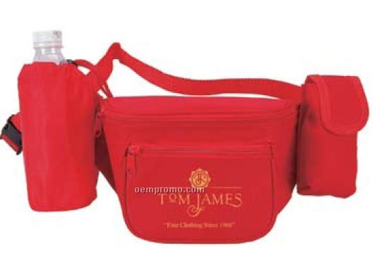 The Fanny Pack W/ Bottle Holder & Phone Pouch