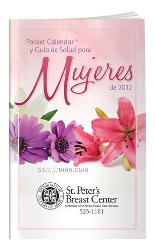 2012 Women's Pocket Calendar & Health Guide-spanish