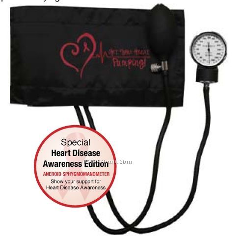 Heart Disease Awareness Aneroid Sphygmomanometer