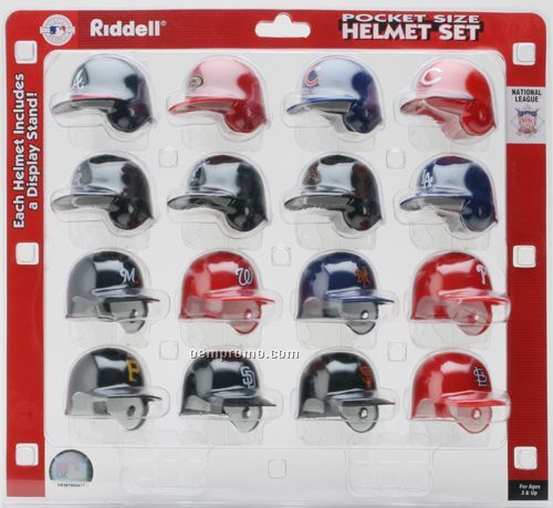 Mlb Pocket Helmet League Set 16 Teams
