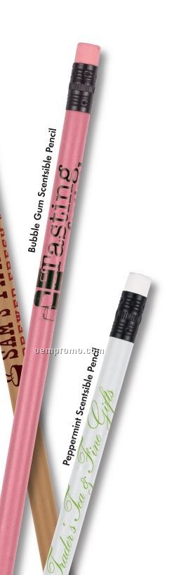 Scentsible Scented Pink Bubble Gum Pencils