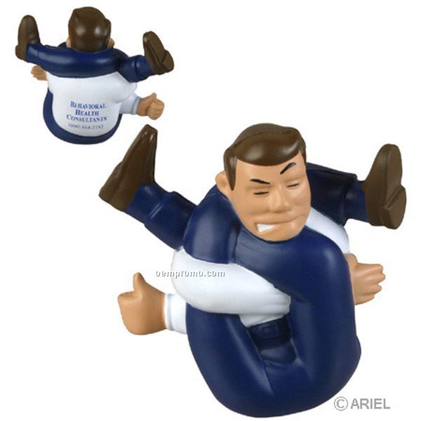 Stressed Out Man Squeeze Toy