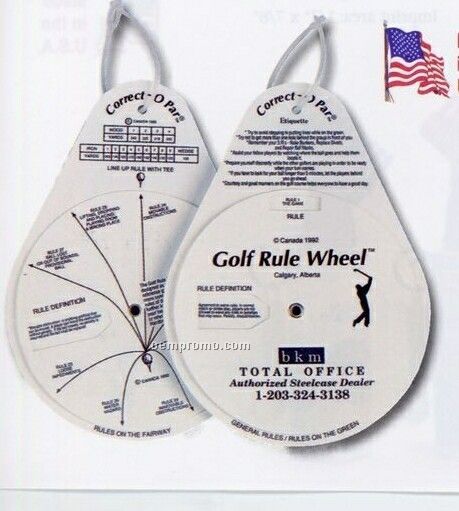 Golf Rule Wheel