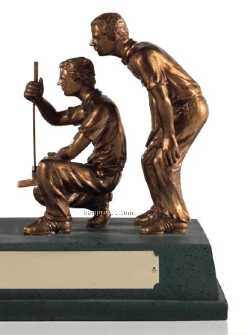 Swatkins Signature Collection Golf Partners Statues Award /6"