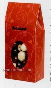 Chocolate Covered Nuts Or Fruit In Window Box - 5 Oz. (2 3/4