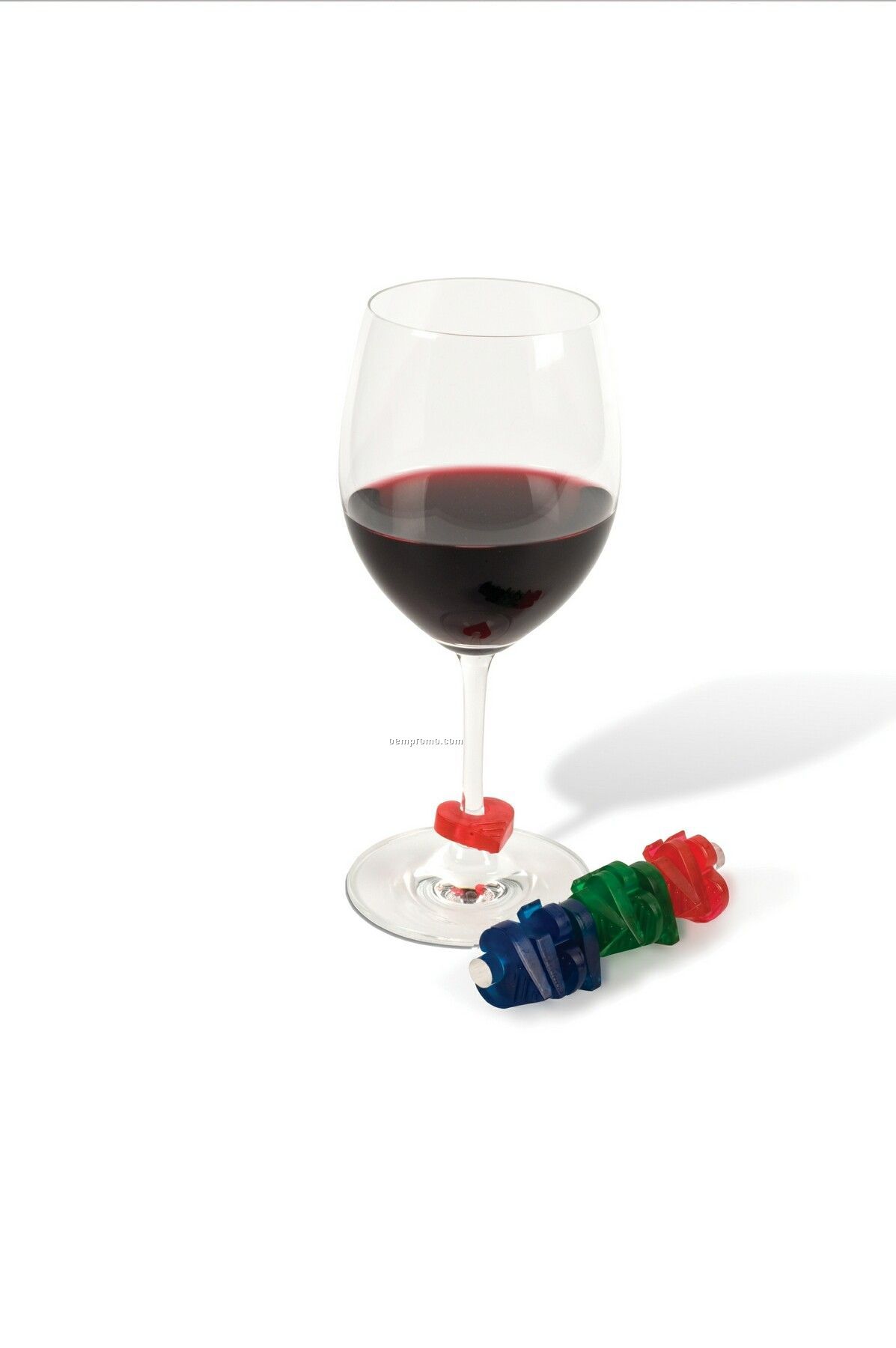 Wine Glass Id Clip (Card Symbols)