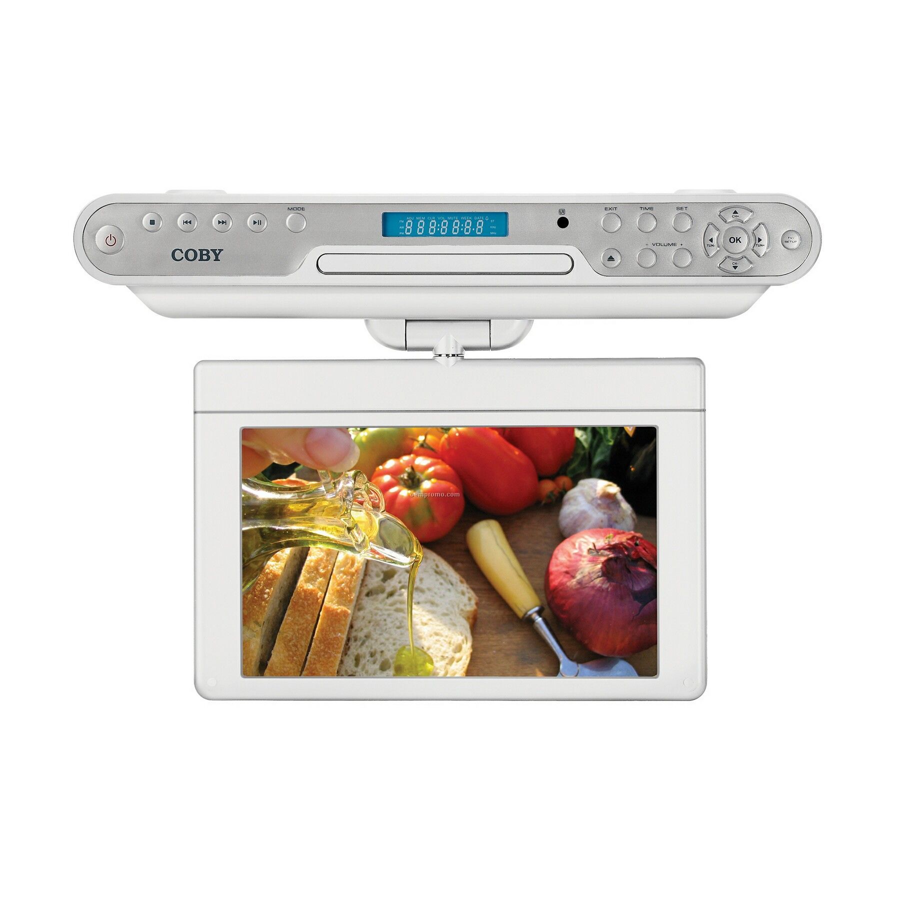 10.2" Under-the-cabinet DVD/CD Player With Digital Tv And Radio