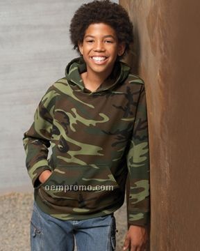 Code V Youth Camouflage Hoodie