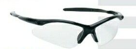 Stylish Safety Glasses W/ Clear Lens & Black Frame