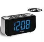 Voice Recognition Talking Dual Alarm Clock Radio