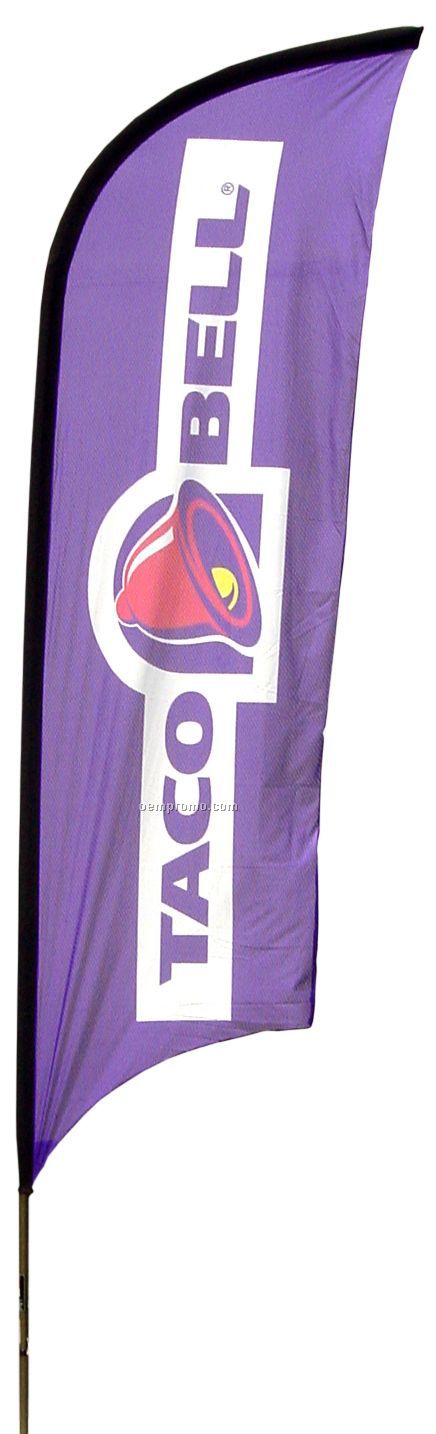 12' Single Sided Bow Banner System (Spot Color)