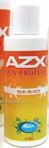 4 Oz. Spf 15 Sunscreen