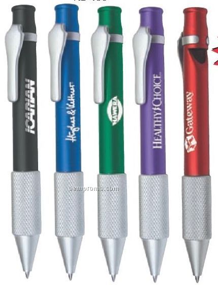 Solid Aluminum Whistle Pen