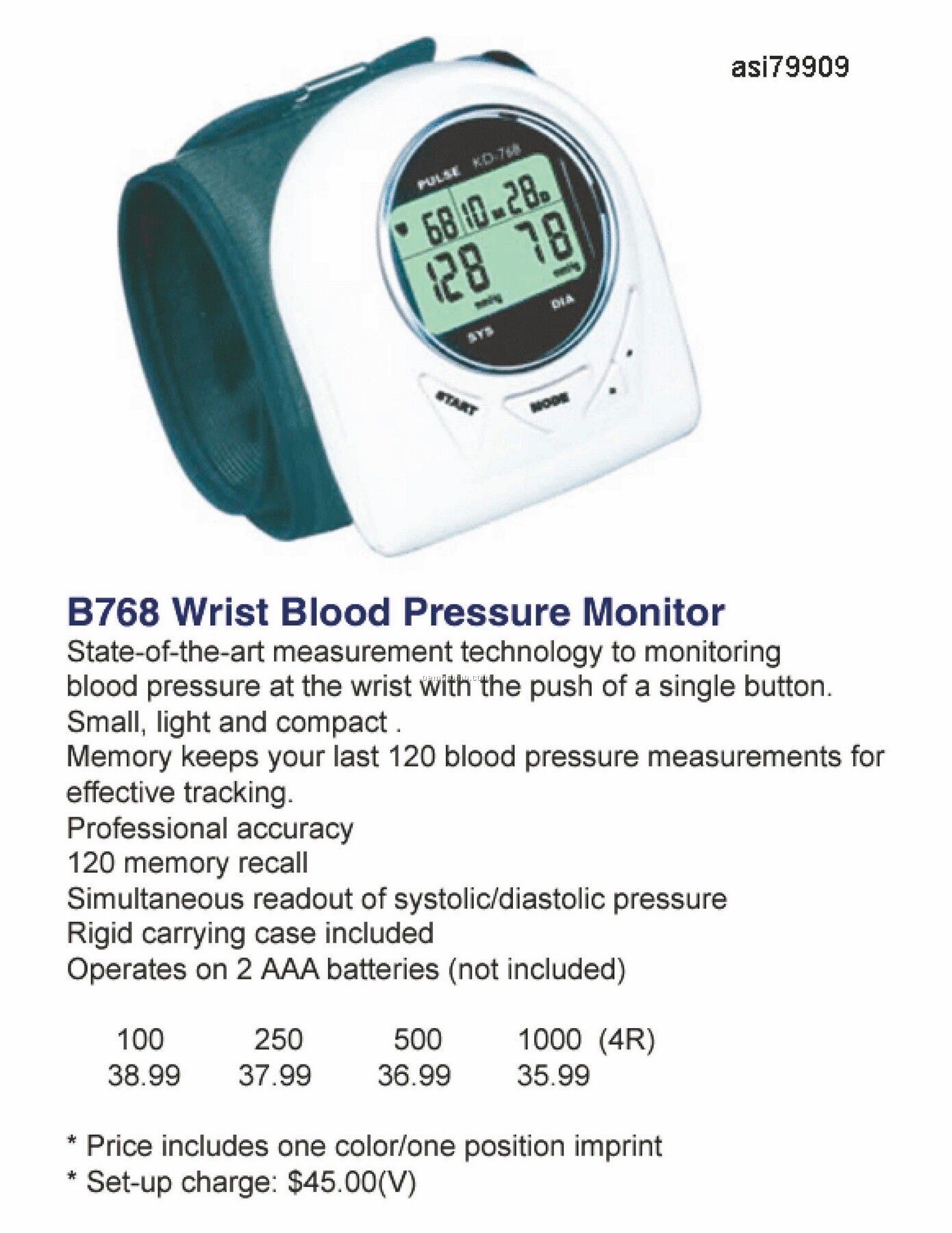 Automatic Blood Pressure Monitor