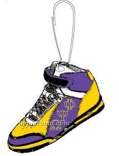 Omega Psi Phi Fraternity Shoe Zipper Pull