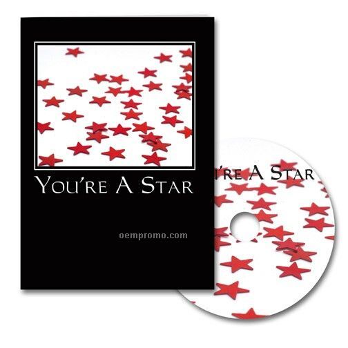 You're A Star Greeting Card With Matching CD