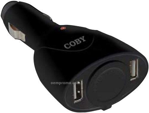 USB Coby Car Adapter