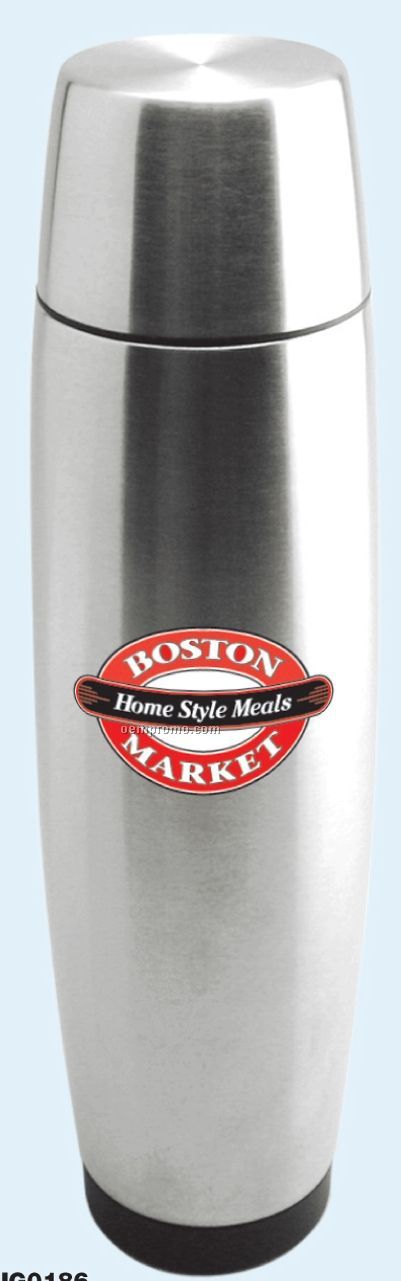 24 Oz. Stainless Steel Vacuum Flask With Lid/ Cup