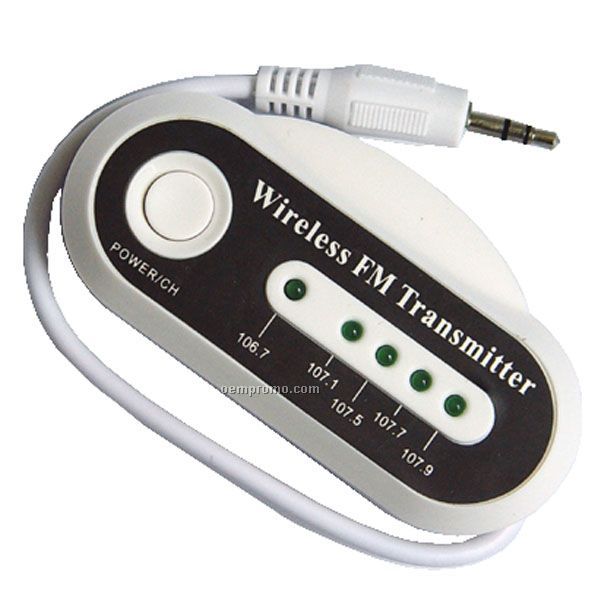 Car FM Radio Transmitter (3.74"X1.57"X1.16")