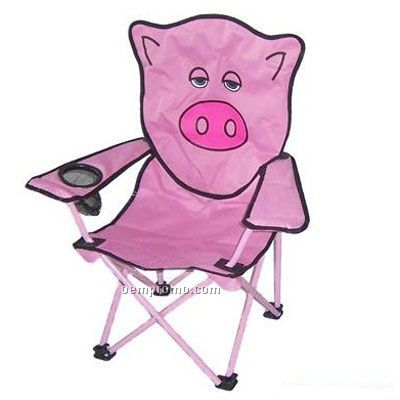 Kids Pig Shaped Beach Chair