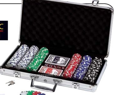 Maxam 309 PC Poker Chip Set In Aluminum Case