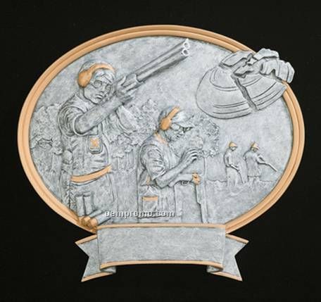 Trap Shooter, Oval Legend Plates - 8