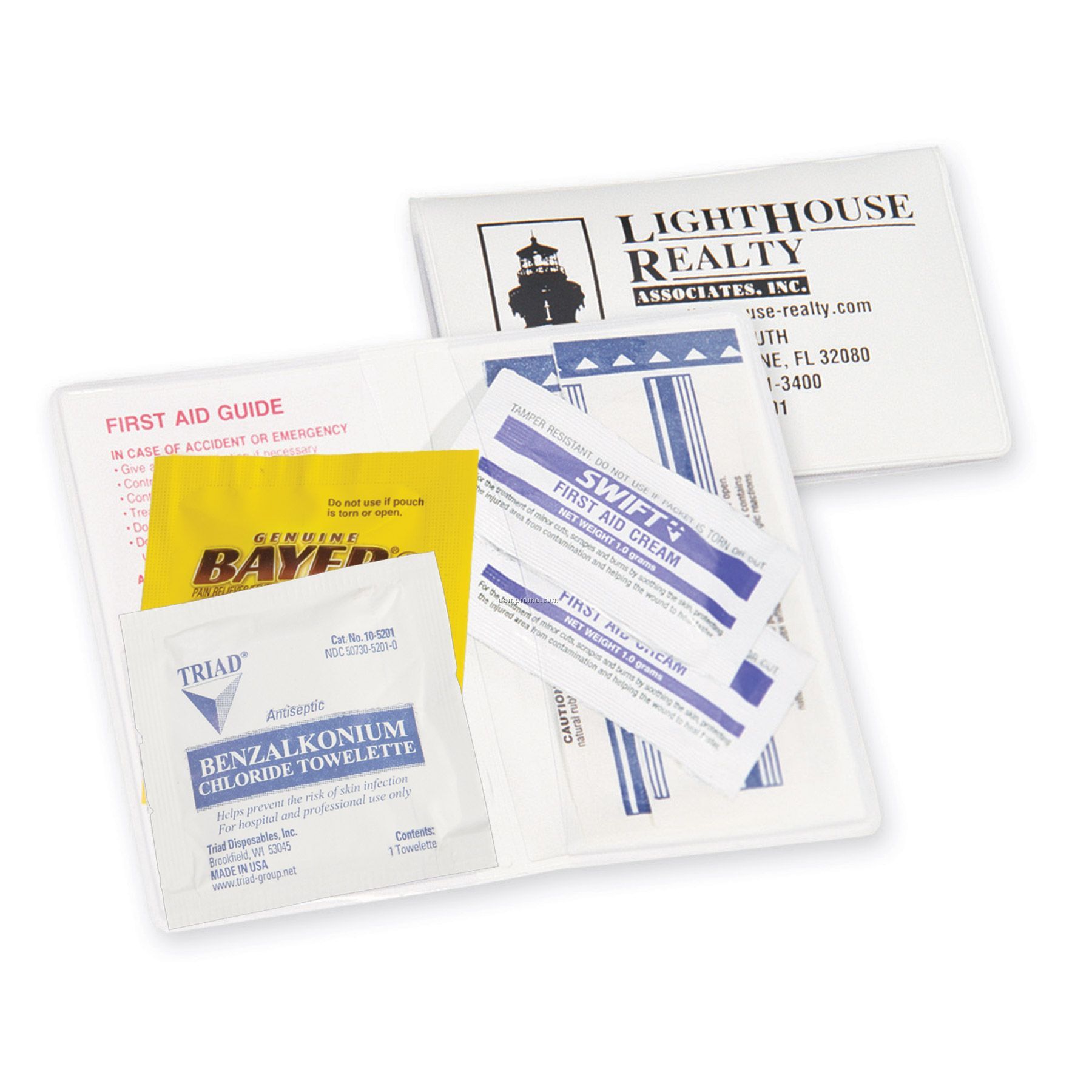 First Aid Kit In Vinyl Case