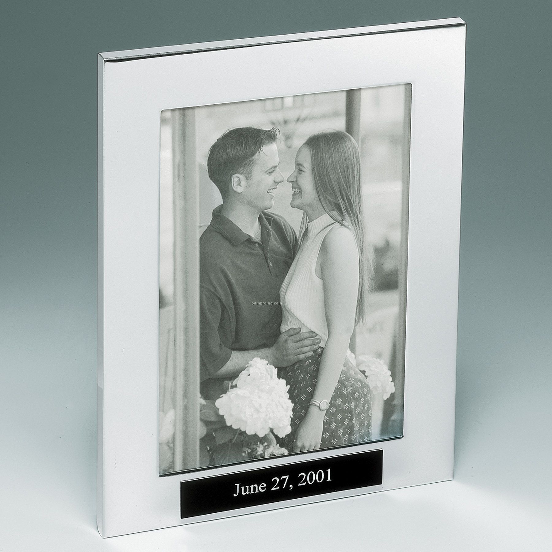 Polished Silver Aluminum Picture Frame
