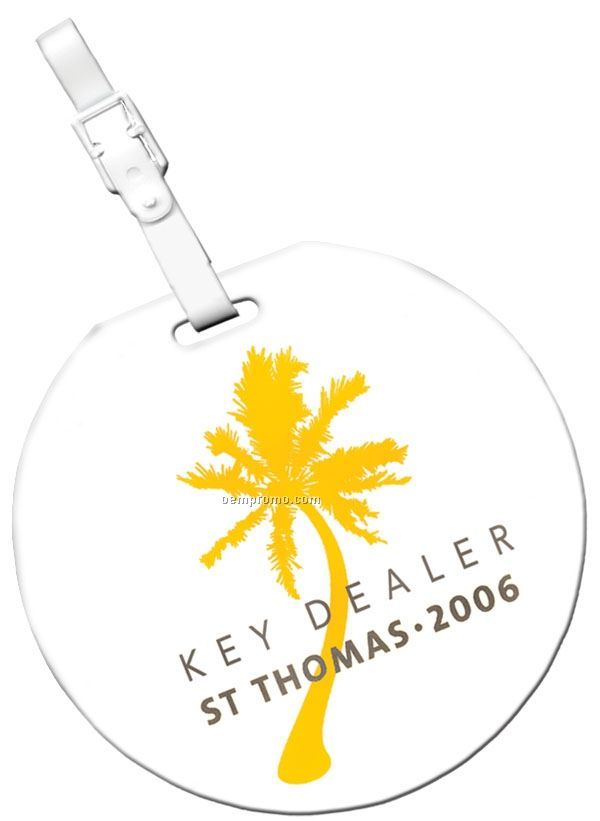 Round Luggage Tag (Standard Service)