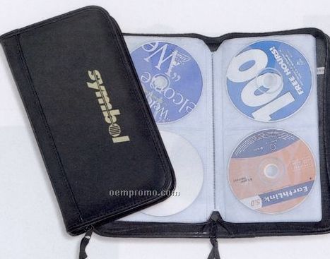 6"X11-1/2"X2" 48 Pcs. Leatherette CD/DVD Holder