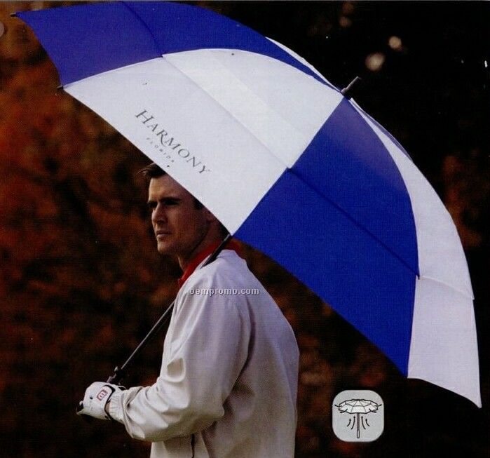 68" Arc Double Canopy Golf Umbrella