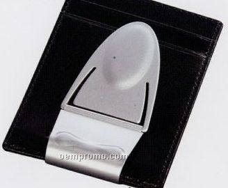 Geneva Cabretta Wallet Silver/Black