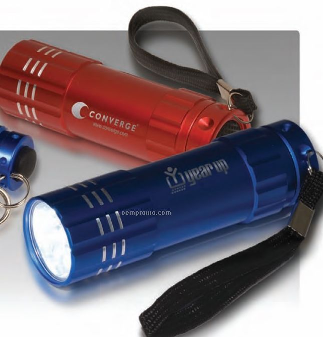 Pocket 9 LED Torch Flashlight