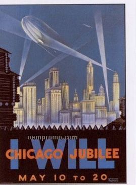 Poster: 1933 Chicago World's Fair - Chicago Jubilee