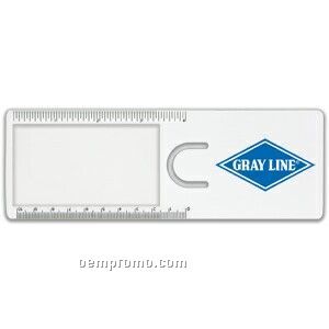 The Easy Reader Magnifier Ruler (12-15 Day Service)