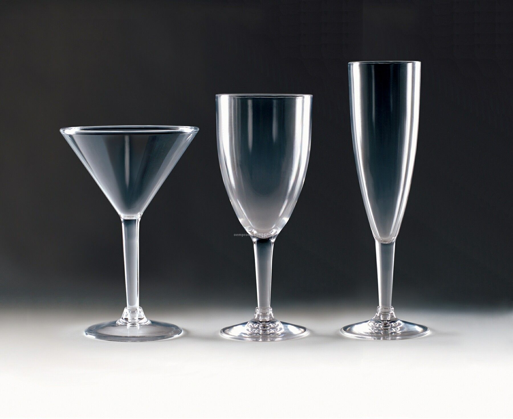 Acrylic Martini Glass- Screen Printed