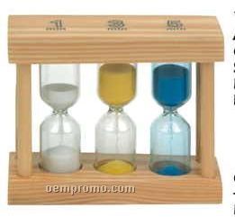 Scientific Looking 3-in-1 Sand Timer
