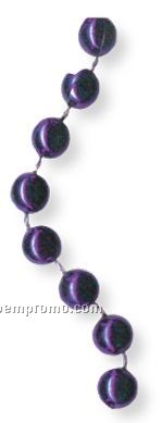 Purple 7-1/2 Mm Bead Necklaces